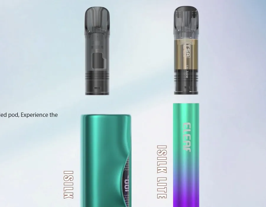 eleaf isilk lite kompatibilné cartridge